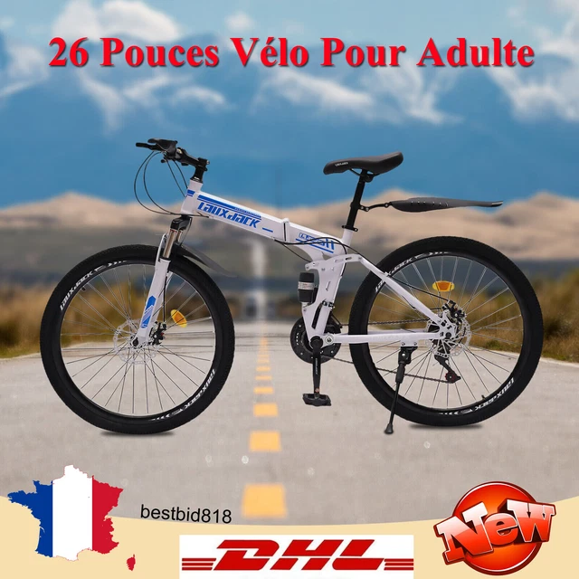 Vélo 26 pouces pour adulte Vélo 21 vitesses Vélo de ville VTT VTT vélo  adulte 