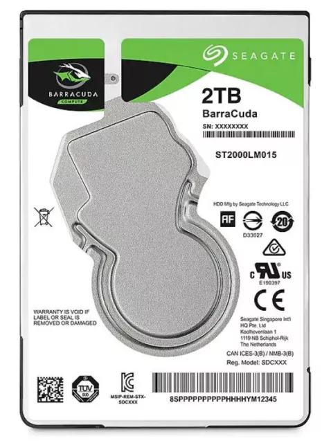 ST2000LM007 - 2TB 7MM Mobile HDD Hard Drive