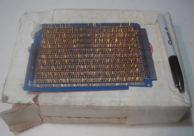 Methode Wirewrap card, 6-3/4 x 4-1/2 inch, 56 pin edge connector, new old stock