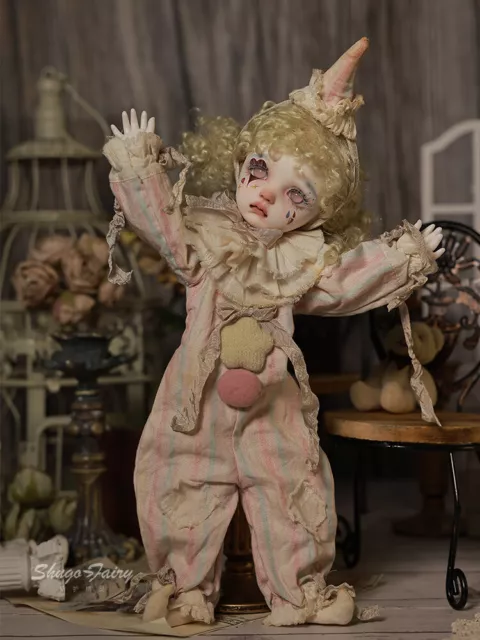 Bambola trucco 1/6 BJD figure Joker palla in resina viso articolato ragazze giocattoli arte fantasia