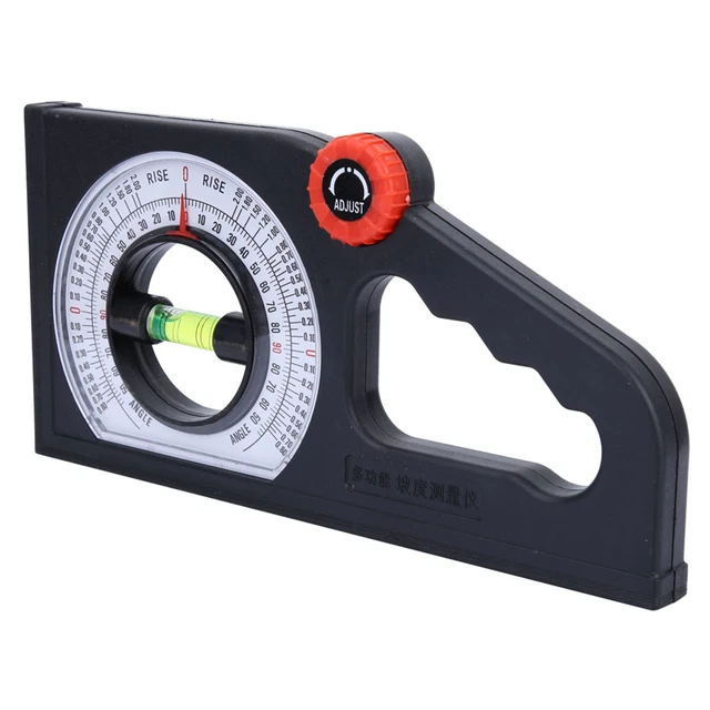 Multi-functional ABS Engineering Slope Level Meter Angle Measuring Scale Tool❤
