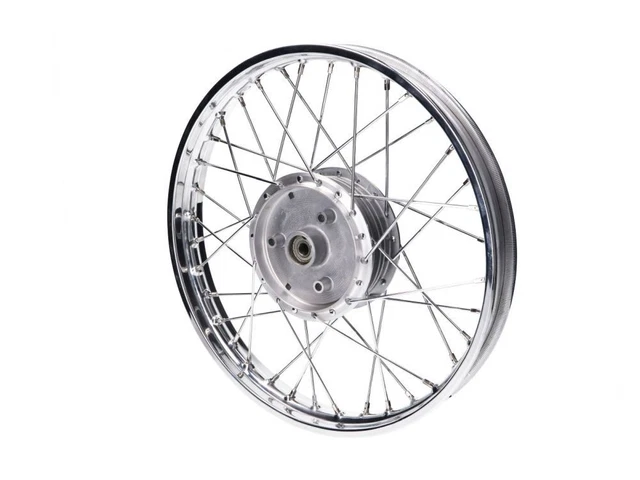 Roue à rayons 1,50x16 pouces acier chromé Simson, Schwalbe