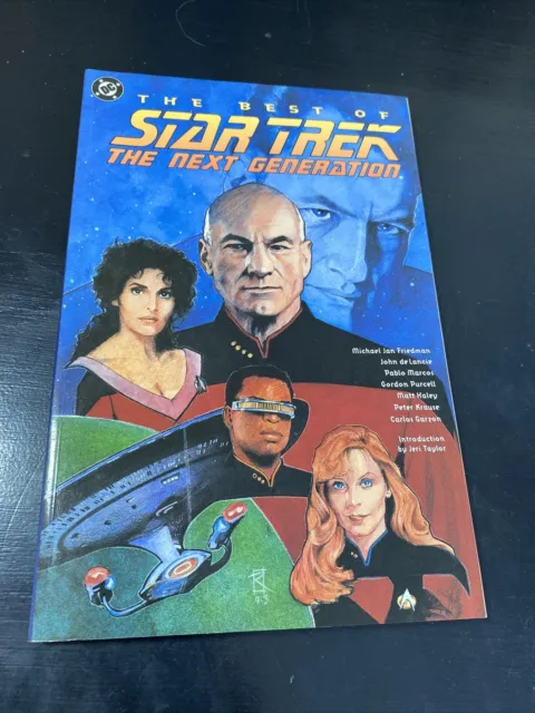 The Best Of Star Trek The Next Generation - DC Comics 1991 TPB 1st Print VF