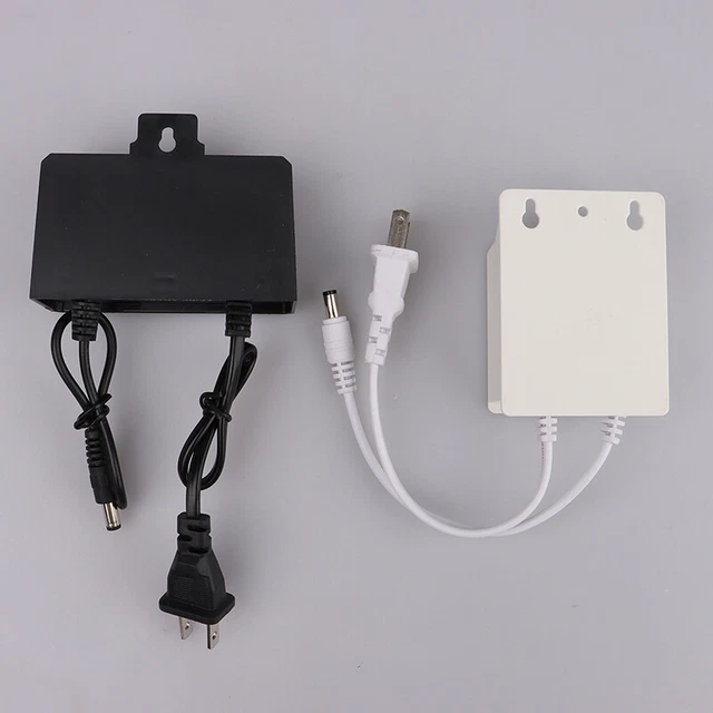 Adattatore alimentatore telecamera a circuito chiuso 12 V 2 A 2000 ma per esterni impermeabile carica spina ~~