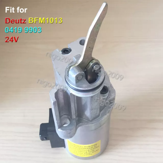 0419-9903 24V Fuel Shut Off Stop Solenoid Valve 24V 04199903 for BFM1013