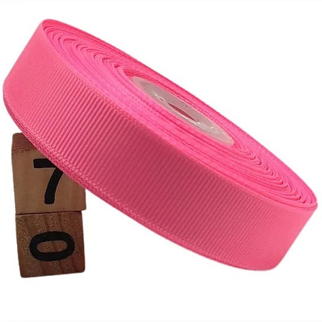 5Yards Fuchsia Grosgrain Ribbon Hair Bows Wedding Decor Crafts Garment Accessory