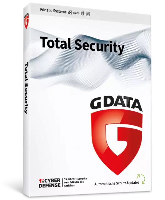 G DATA Total Security 2024 | 1 - 5 Geräte, 1 - 3 Jahre | Neu | Sofortdownload