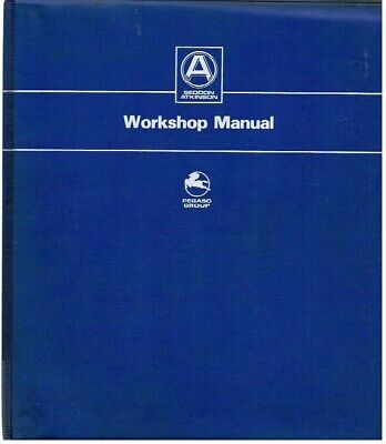Seddon Atkinson stratone 4x2 MOTRICE ORIGINALE 1989 manuale officina di fabbrica 