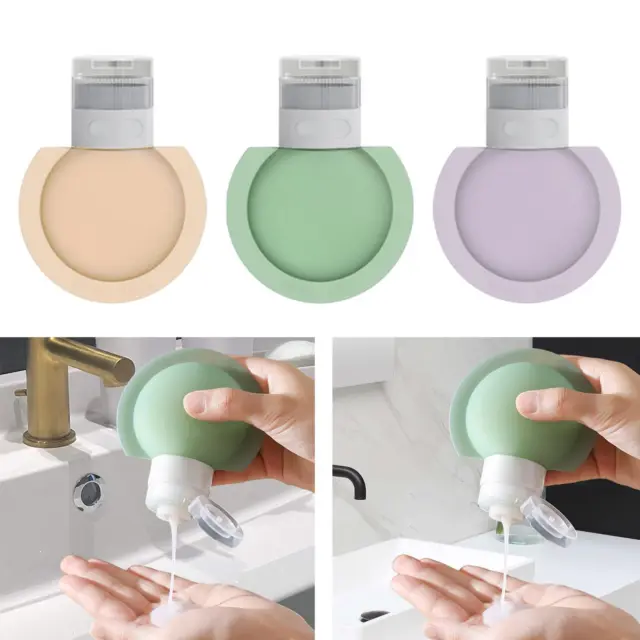 3-teiliges Reiseflaschen-Set für Toilettenartikel, Reisebehälter,