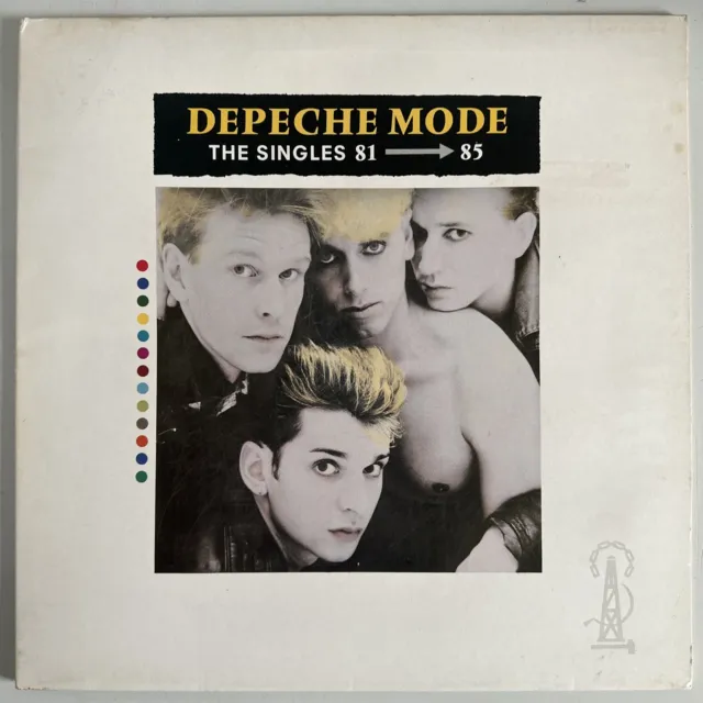 Depeche Mode The Singles 81-85 Vinyl Lp Mute Uk 1985 1St Press A3/B3 Near Mint