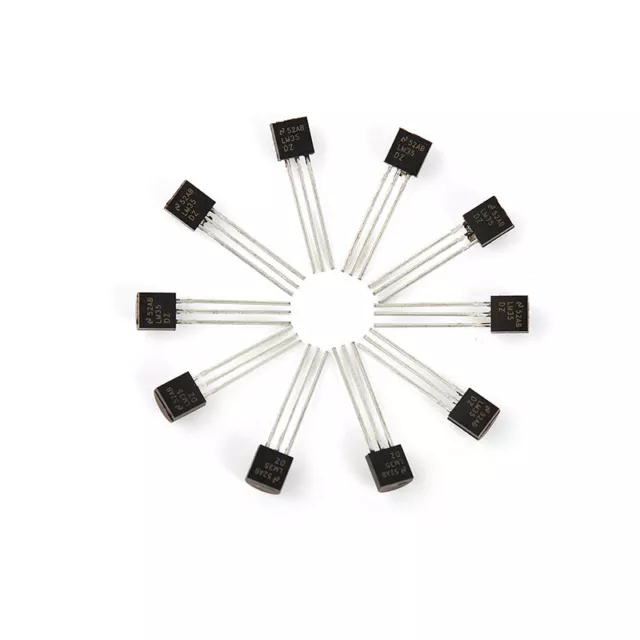 10PCS LM35DZ TO-92 LM35 Precision Centigrade Temperature Sens-lk 2