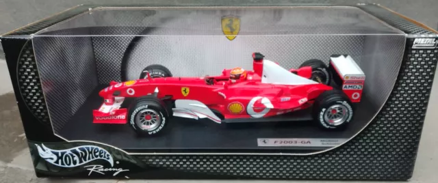 Hot Wheels Modellauto 1:18, F 2003 GA Michael Schuhmacher