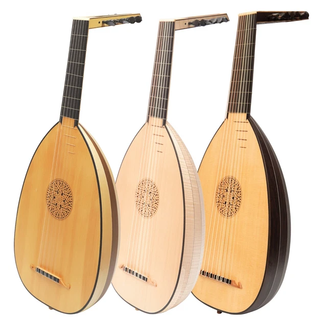 Renaissance Lute, Droitier Lute Et Gaucher Lute .inc Sac Par Muzikkon