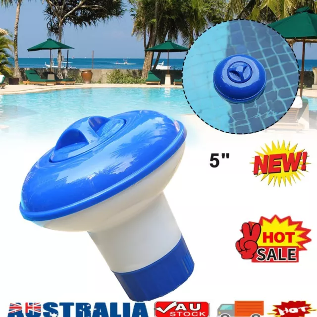 Chemical Floater Swim Pool Spa Chlorine Dispenser Cleaning Tablets Tabs BY