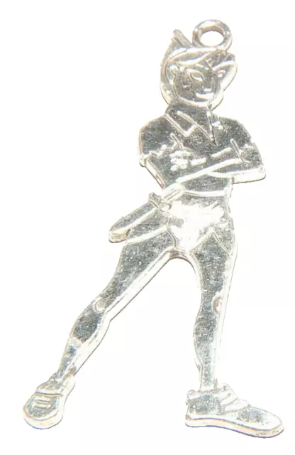 Peter Pan Pendant Charm Tibetan Silver J1317-7