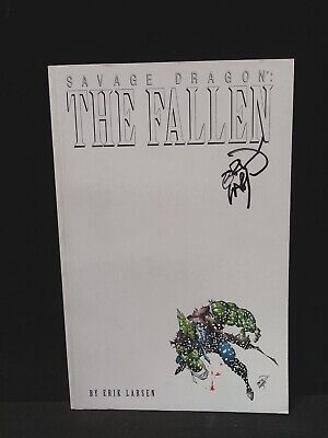 Savage Dragon: The Fallen (1st Print, SIGNED Erik Larsen) Image Comics 1997