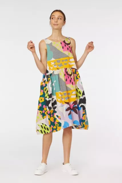 LOVELY GORMAN TIC Tac Toe Cotton Tulip Dress size 10 161.00 PicClick AU