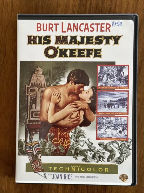 His Majesty O'Keefe [1953] (DVD, 2007) Burt Lancaster *