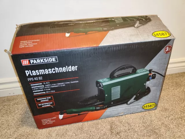 PARKSIDE PLASMA CUTTER - PPS 40 B2 - (NEW) OPENED BOX and TESTED