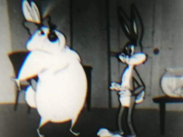 Super 8 Film Loony Tunes Bugs Bunny in Rabbit Romeo - B/W (no sound) (RK54)