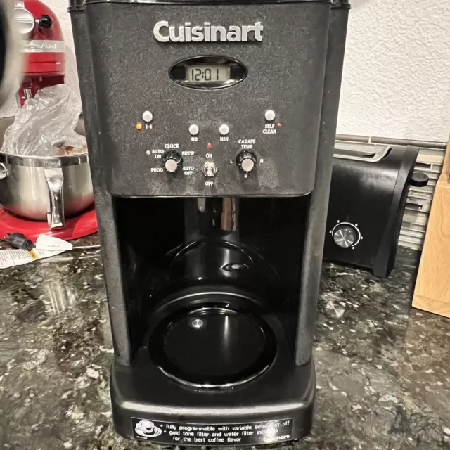 Cuisinart Brew Central 12 Cup Programmable Coffee Maker Stainless Steel DCC-1200