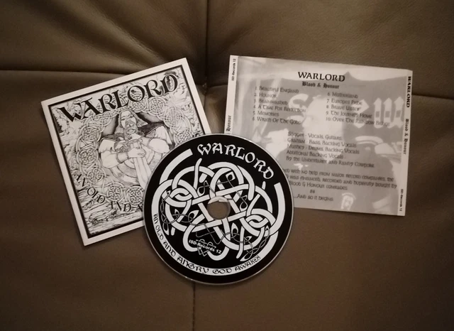 Cd Warlord - B & H - An Old And Glory God Awakes - Oi Rock-O-Rama Rebelles Isd