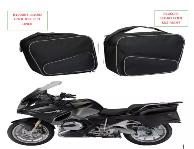 Sacs Doublure Pannier Sacs Intérieurs Pour S'adapter Bmw R1200Rt Lc Sacoches Neuves 2