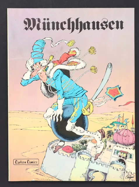 Klassiker-Comics MÜNCHHAUSEN SC Humor Fantasy Comic Album Carlsen Verlag