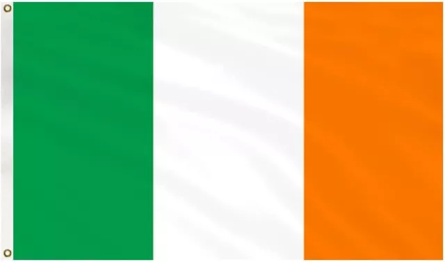 Ireland Grommet Flag Irish Nationality 3' x 5' Irish National Flags Polyester