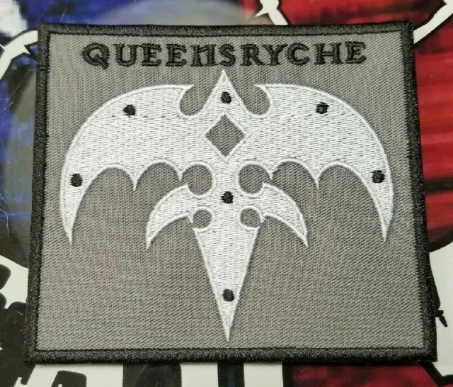 EMBROIDERED QUEENSRYCHE HEAVY METAL BAND PATCH (Please Read Ad)