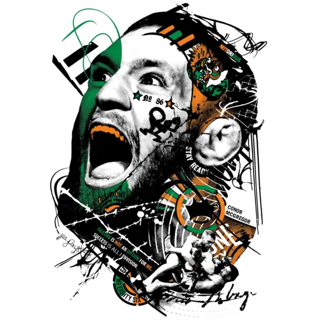 Poster UFC Conor McGregor Art T076 |A4 A3 A2 A1 A0|