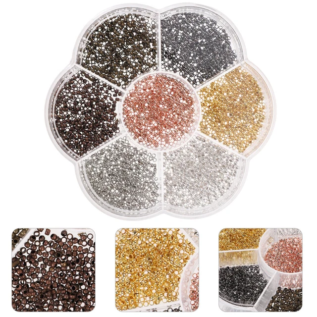 Copper Loose Beads Accessories Bracelets Beaded Handmade Jewelry DIY Craft Beads