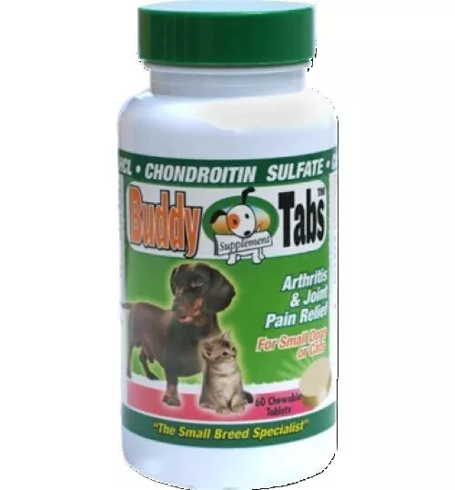 Buddy Tabs Arthritis & Joint Pain Relief 60 chewable tablets