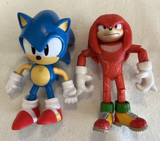FIGURAS DE ACCIÓN Jakks Sega Sonic El Erizo Y Los Nudillos El