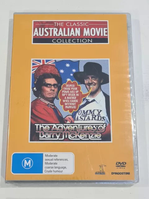 The Adventures Of Barry McKenzie - DVD - BRAND NEW & SEALED - Region 4