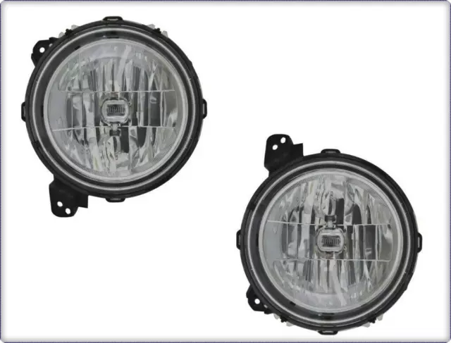 2x Phares Phare Pour JEEP Gladiator Wrangler 2018 - 2020