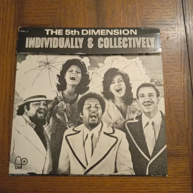 THE 5TH DIMENSION Individually & Collectively 1972 Vinyl LP BELL 6073 - VG+