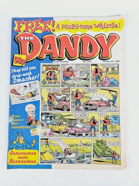 The Dandy Comic. October 24th 1998 ~ No. 2970