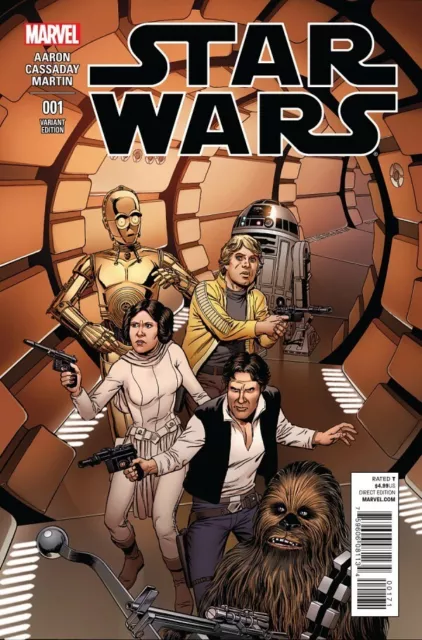 Star Wars #1 Mcleod variant Nm- 1st print Marvel Comics 2015