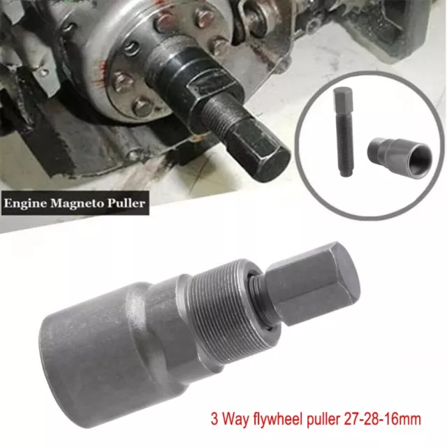 Motorcycle Flywheel Puller 27mm 28mm 16mm Generator Stator Engine Repair Tool