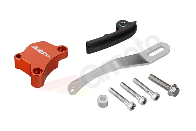 Protezione cilindro collettore frizione Accel completa KTM arancione