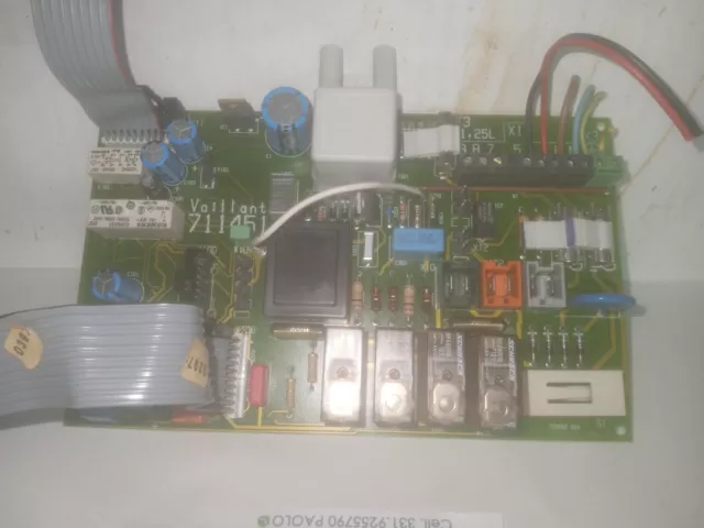 Scheda Principale Caldaia Vaillant Turbomax Usata 130391 Funzionante Scheda Principale Caldaia Vaillant Turbomax Usata 130391 Funzionante