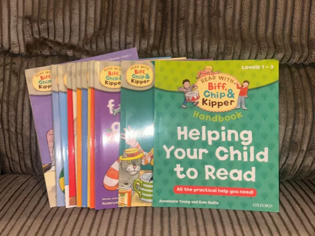 Read At Home Oxford Reading Tree Level 1 Biff Chip and Kipper x 12 books + BONUS