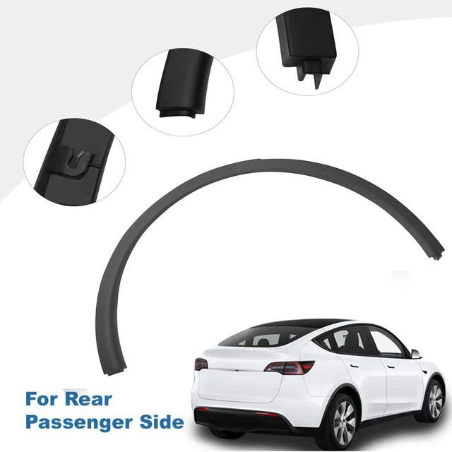 REAR FENDER FLARE Wheel Well Arch Molding Right For 20202022 Tesla