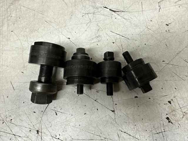 GreenLee Punches Lot Assortment