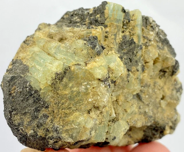 79 Gram Stunning Quality Natural Green Color EMERALD Crystals Bunche Specimen