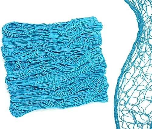 Netting Decoration Fish Net Party Decor – Turquoise Color 48” x 144” Inches