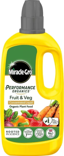 Miracle-Gro Fertiliser Plant Food All Purpose Fruit Vegetable Plant Feed 1L