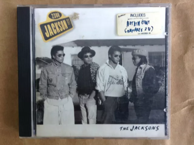 The Jacksons - 2300 Jackson Street Cd 1989 Epic EPC 463352 2 Austria Press