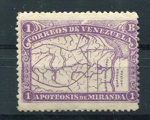 Venezuela 1896, Briefmarke Klassisch N° 58, Miranda, Neu